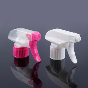 Amostra grátis 28/410 Dispensador Fabricação Plástico Rosa Fino Névoa Jardim Todo Plástico Pulverizador de Gatilho