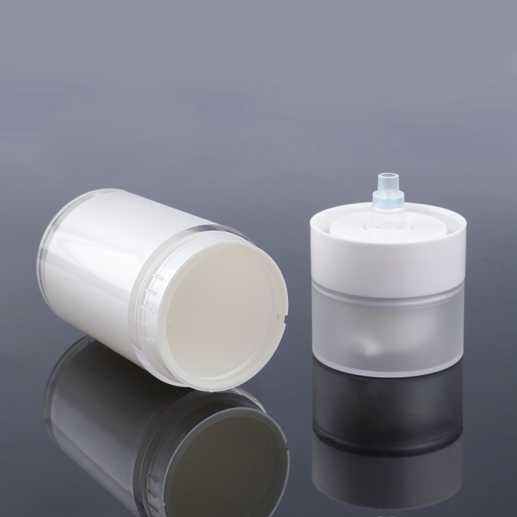 Atacado de fábrica 30ml cor personalizada bomba pp garrafas airless recipiente vazio cosmético ou cosmético