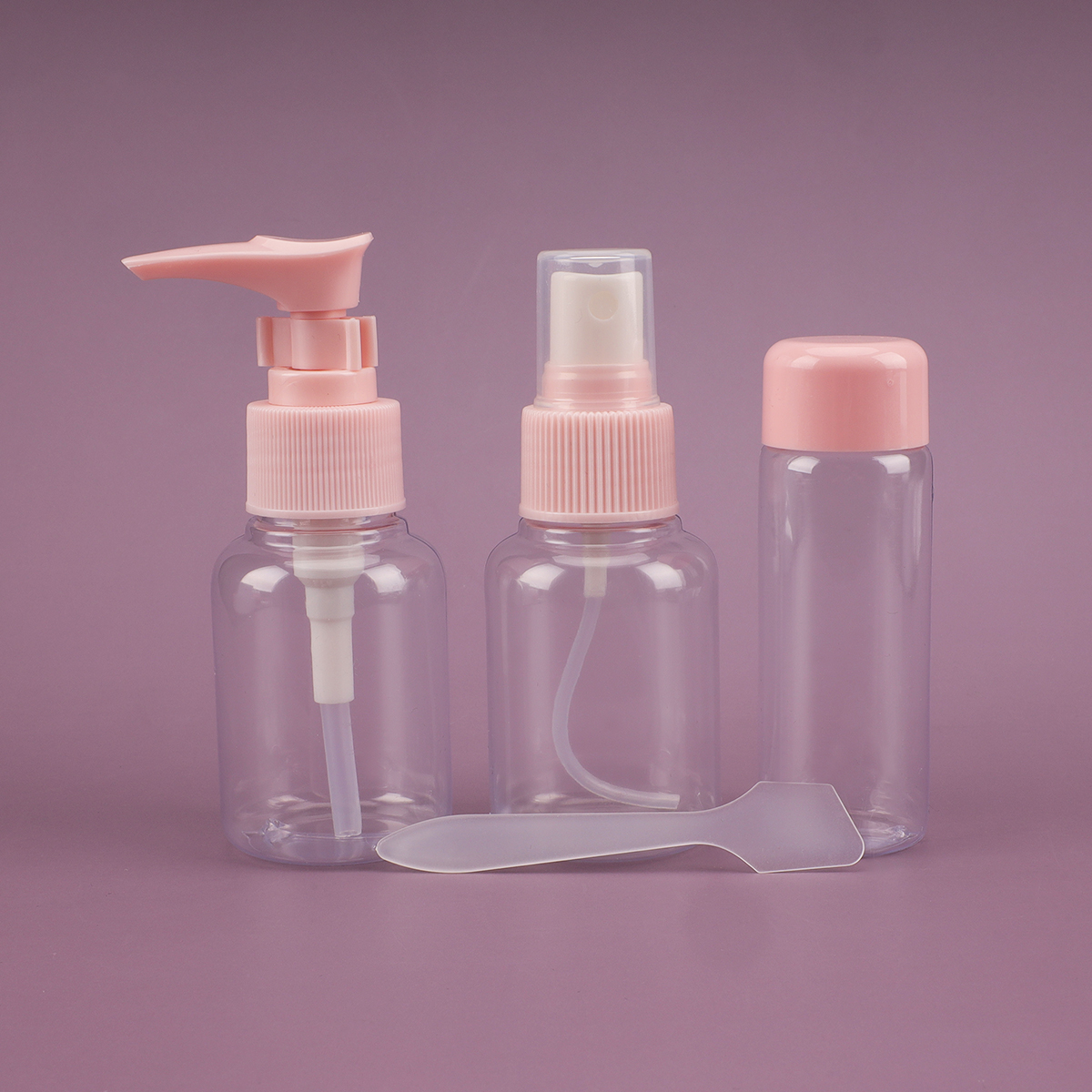 Embalagem de Cuidados Pessoais Ecológica para Animais de Estimação Perfume Cosmético Conjunto de Garrafas para Cuidados com a Pele Kit de Viagem Aeronave Spray