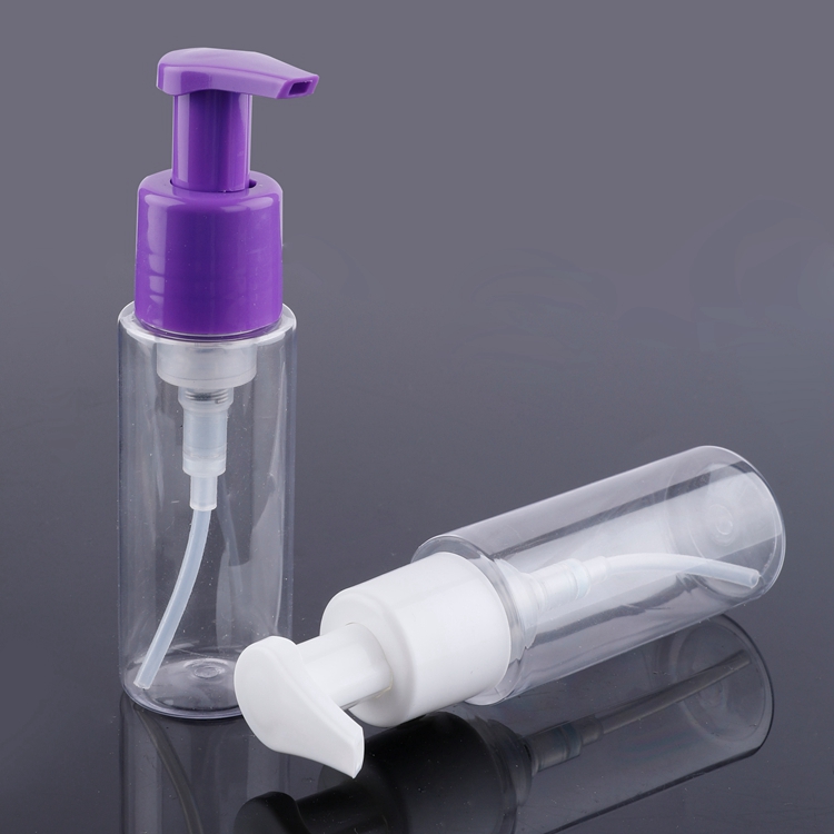 28/412 Embalagem de cosméticos plástico líquido para viagem dispensador de espuma bomba de sabão