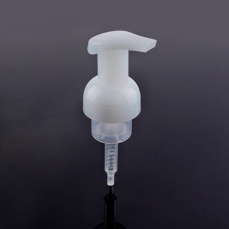 Preço competitivo Baixo Moq Amostra grátis personalizada feita na China Vende bem Dispensador reciclável recarregável embutido de mola Pp 40/400 1,6 ± 0,10 cc 0,8 ± 0,10 cc Garrafa de bomba de espuma de plástico