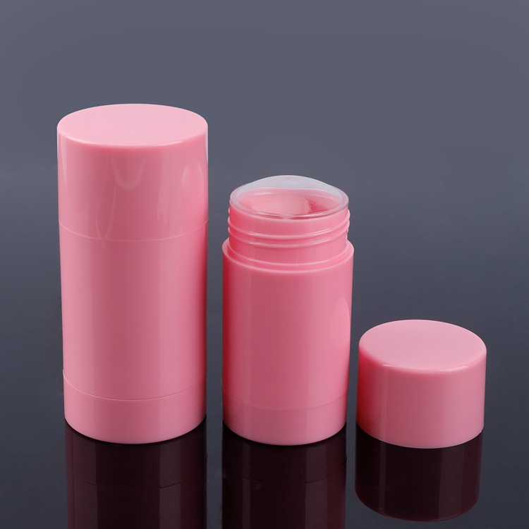 15g 30g 50g 75g plástico biodegradável frascos vazios rotativos de desodorante frasco de desodorante recipiente para frasco de desodorante