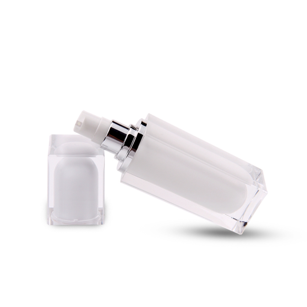 Garrafa de embalagem de cosméticos de luxo 60ml para corpo loção vazia garrafas acrílicas garrafas de bomba de acrílico para cosméticos