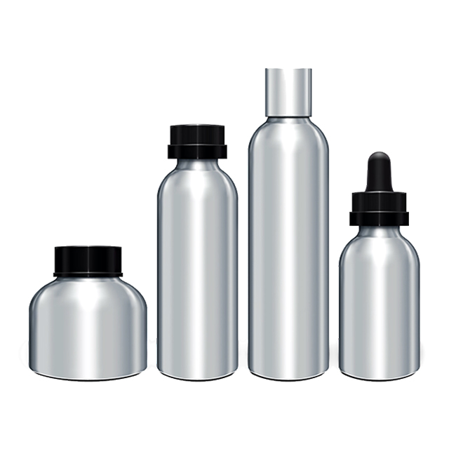 Frascos de cosméticos de alumínio para shampoo de condição