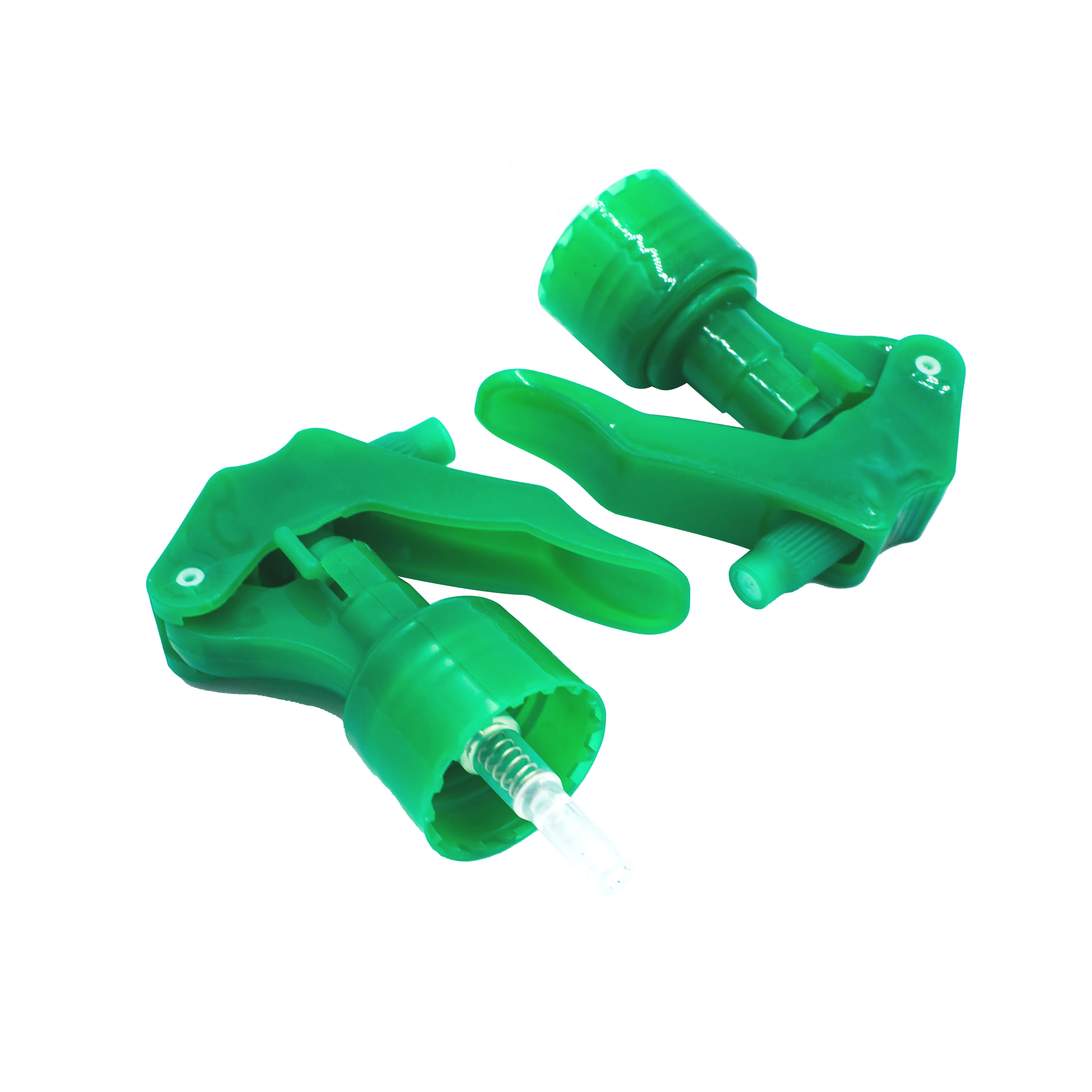 Bom preço plástico com nervuras lisas 20mm 24mm 20/410 24/410 24/415 28/410 mini pulverizador de gatilho 