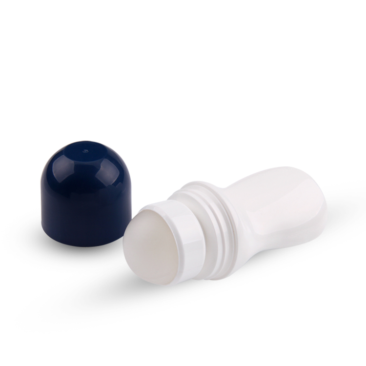 Embalagem para cuidados com a pele novo design ecologicamente correto de alta qualidade 50 ml garrafas vazias rolo em garrafas atacado com bola de rolo