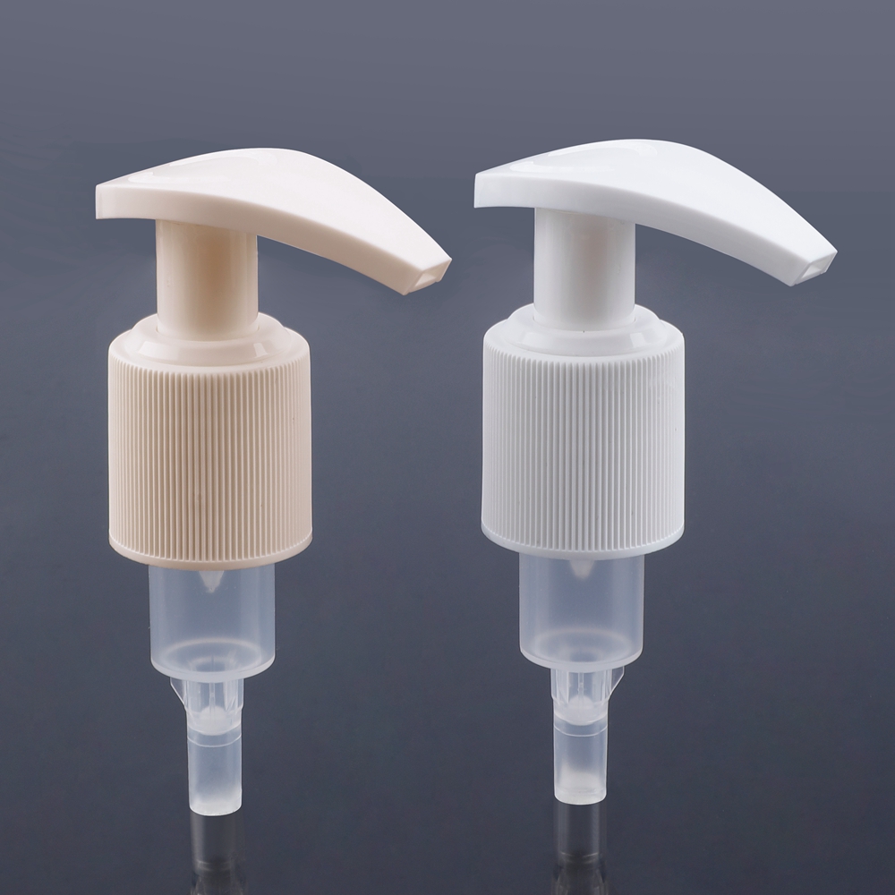 Amostra grátis 24mm 28mm Embalagem Cosmética Dispensador Líquido Fabricação Ecológica Toda Bomba de Loção de Plástico