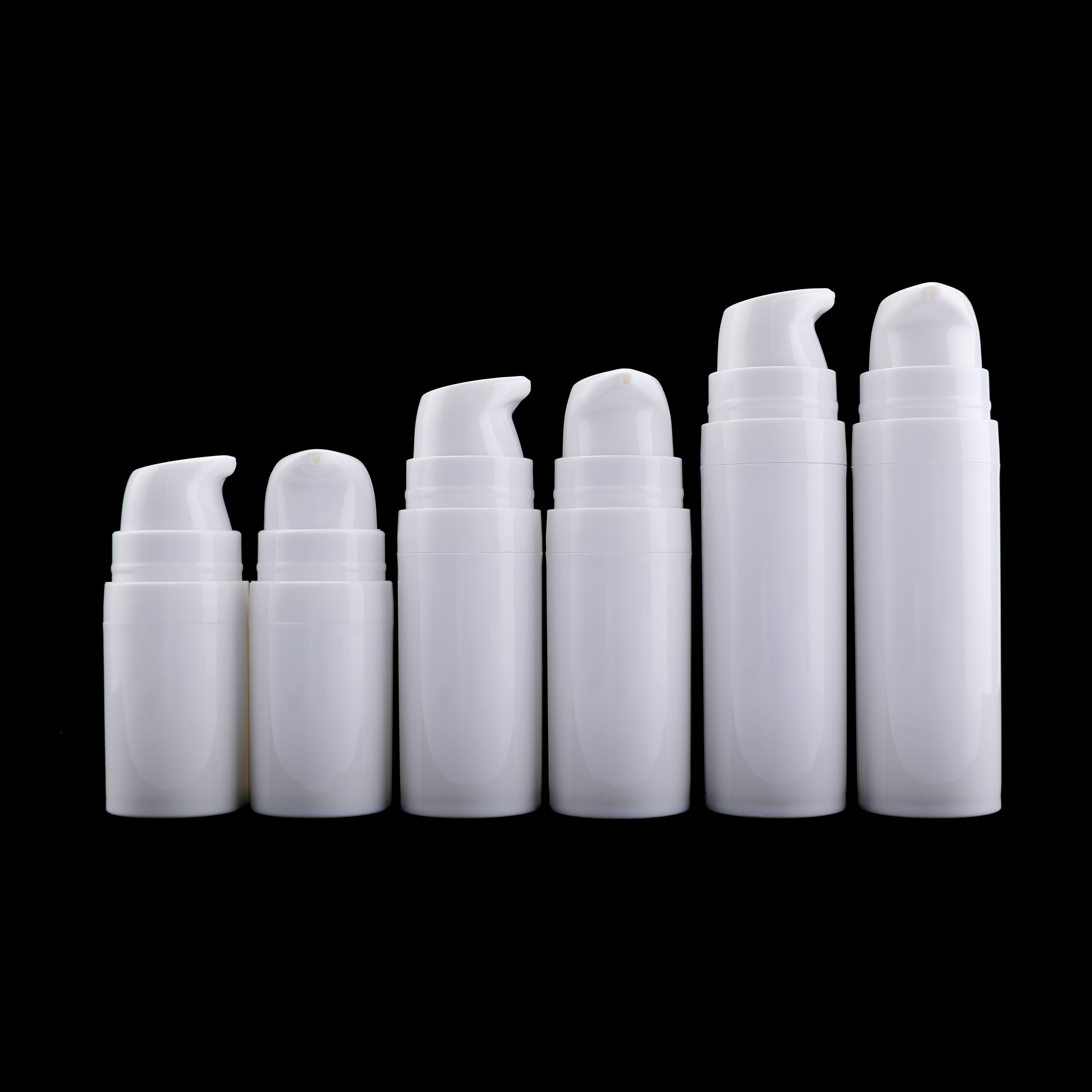 Vácuo 5ml 10ml 15ml PP PE Prensa de pequena capacidade BB Cream Embalagem cosmética Frasco de soro sem ar